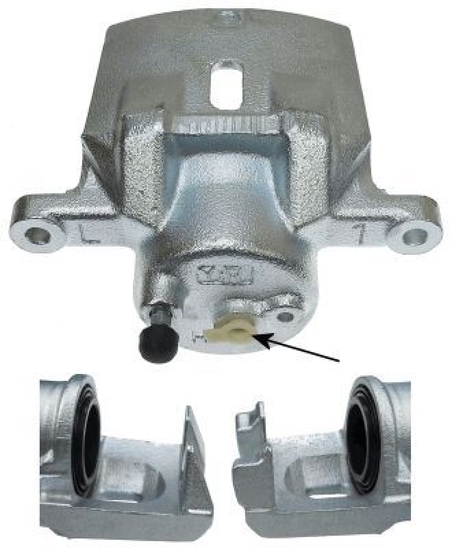 TEXTAR Brake Caliper