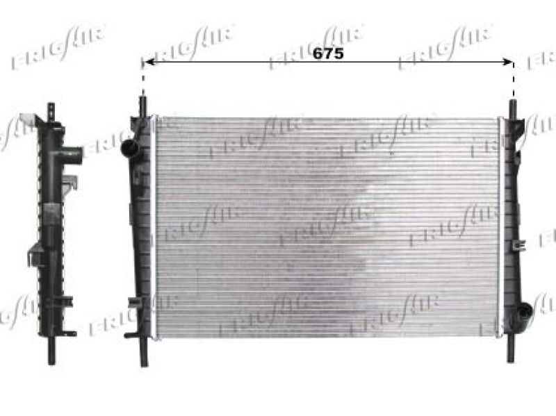 FRIGAIR Radiator, engine cooling