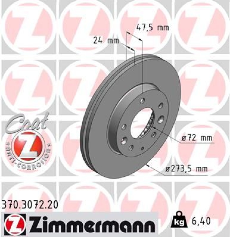 Zimmermann Bremsscheiben + Zimmermann Bremsbeläge