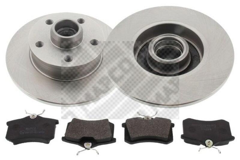 MAPCO Brake Set, disc brakes