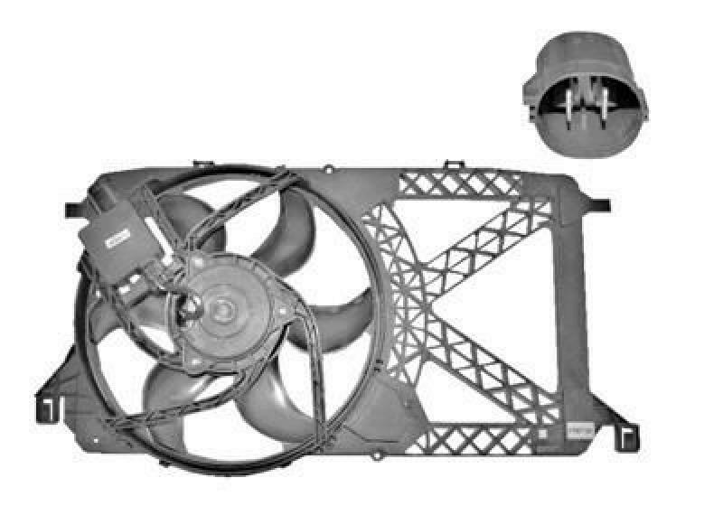 VAN WEZEL Lüfter, Motorkühlung