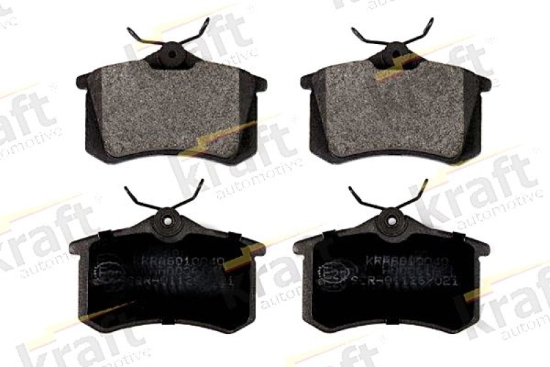 KRAFT AUTOMOTIVE Brake Pad Set, disc brake