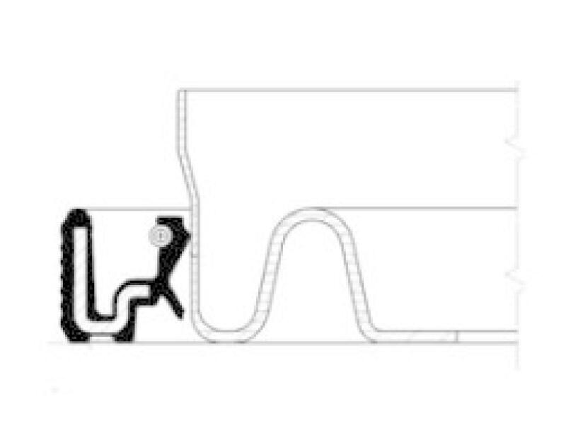 CORTECO Shaft Seal, crankshaft