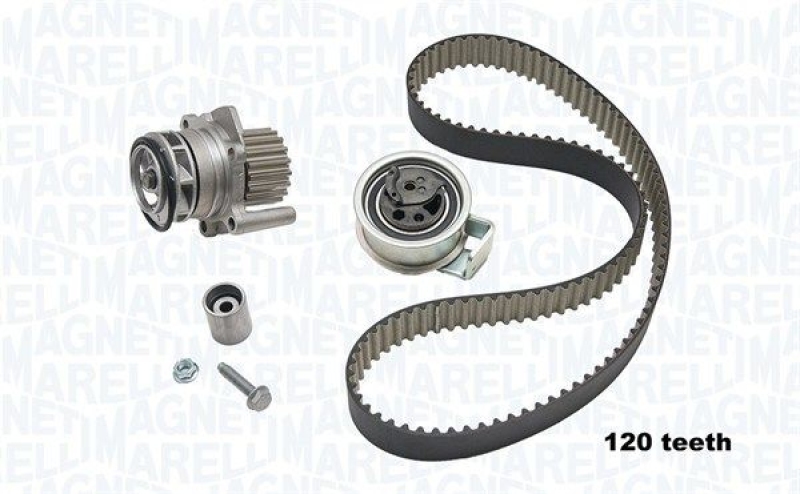 MAGNETI MARELLI Water Pump & Timing Belt Kit