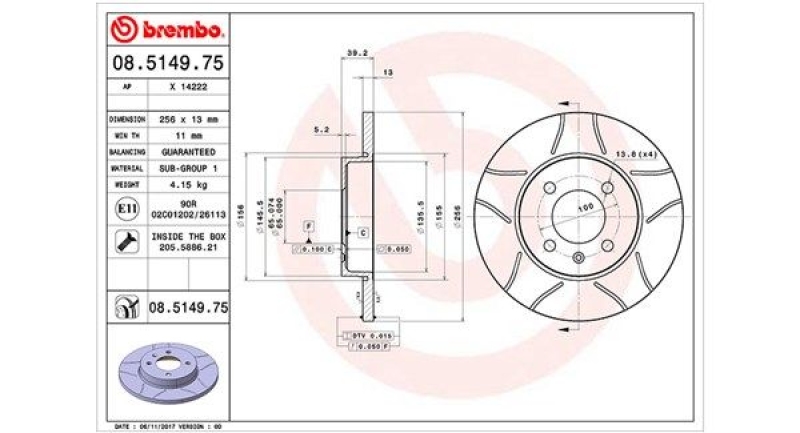 MAGNETI MARELLI Bremsscheibe