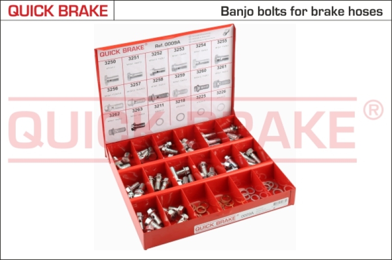 QUICK BRAKE Sortiment, Schrauben