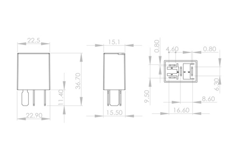 BOSCH Relais, Arbeitsstrom