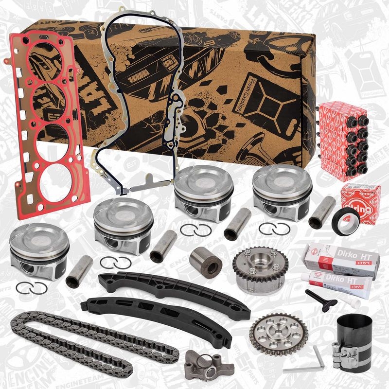 ET ENGINETEAM Kolbensatz boxET – service kit