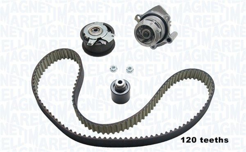 MAGNETI MARELLI Water Pump & Timing Belt Kit