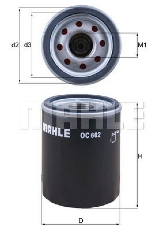 MAHLE Oil Filter