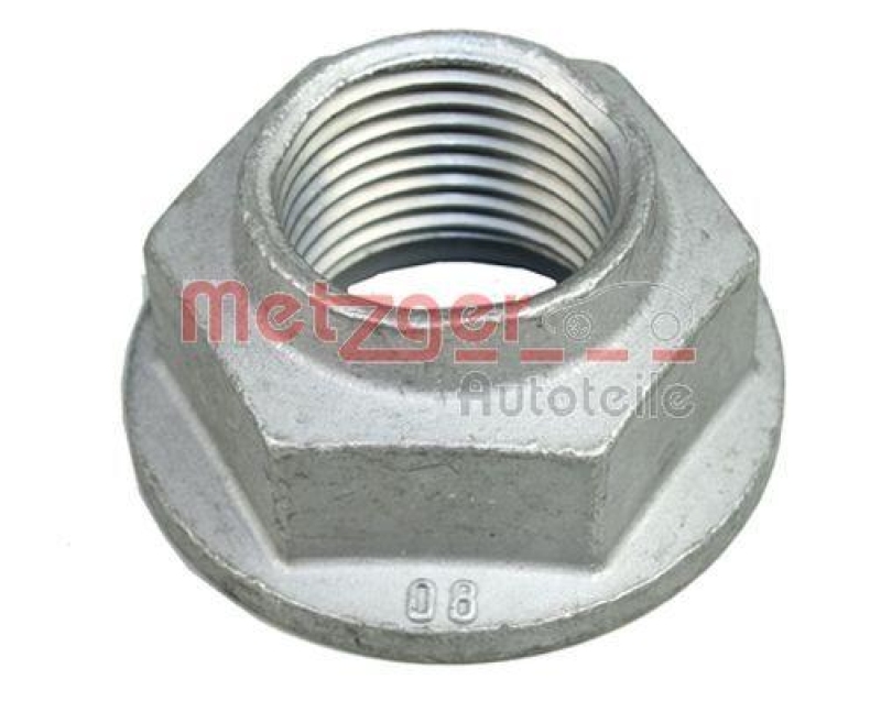 METZGER Nut, stub axle GREENPARTS