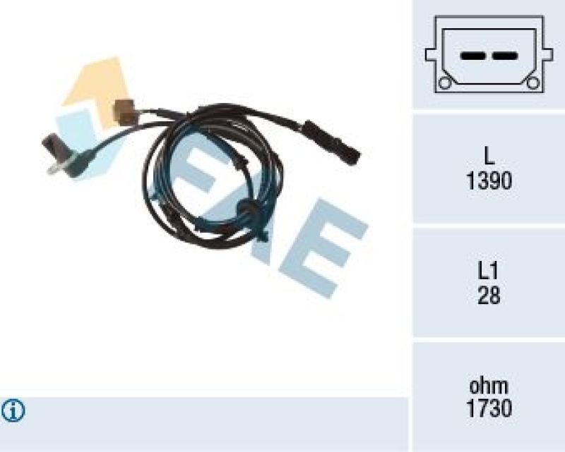 FAE Sensor, Raddrehzahl