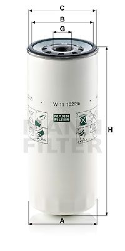 MANN-FILTER Oil Filter