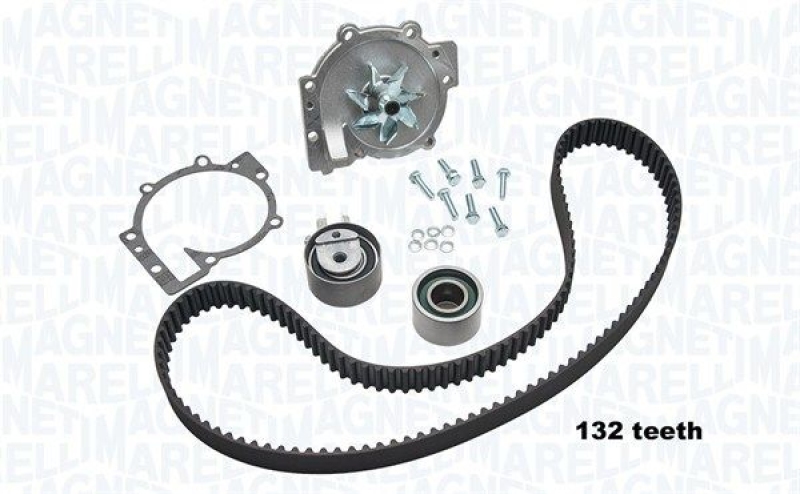 MAGNETI MARELLI Wasserpumpe + Zahnriemensatz