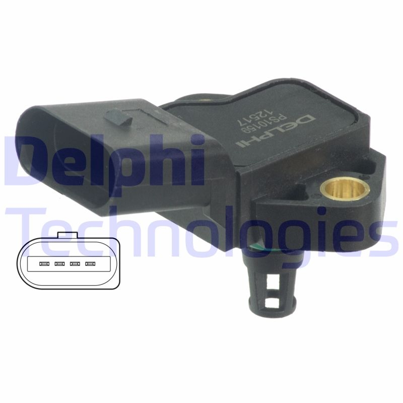 DELPHI Sensor, Ladedruck