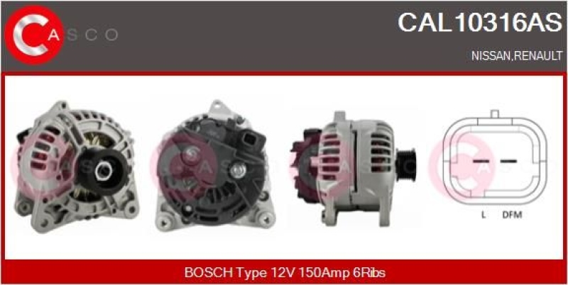 CASCO Alternator