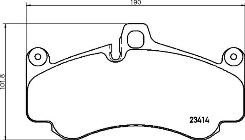 BREMBO Brake Pad Set, disc brake PRIME LINE