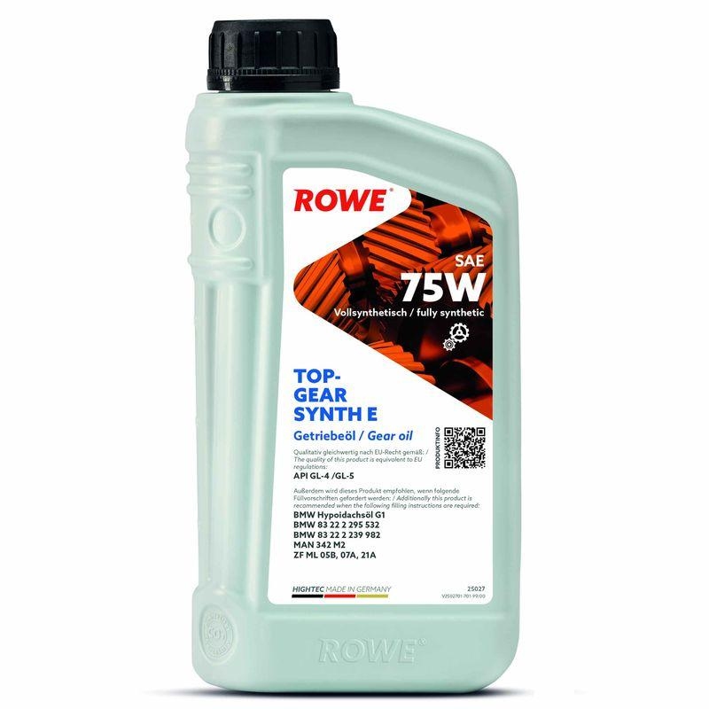 ROWE Motoröl 1L Liter HIGHTEC TOPGEAR SYNTH E SAE 75W