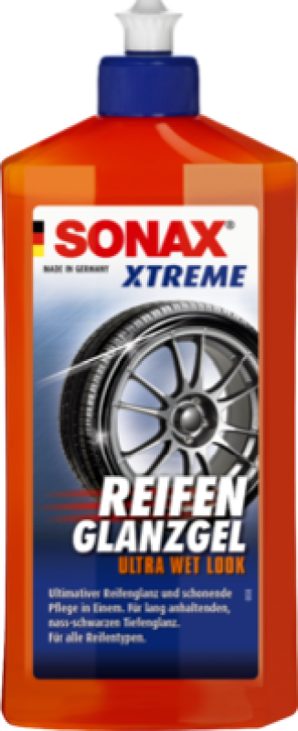 3x SONAX 02352410 XTREME ReifenGlanzGel Ultra Wet Look Glanzgel Reifen Kfz 500ml