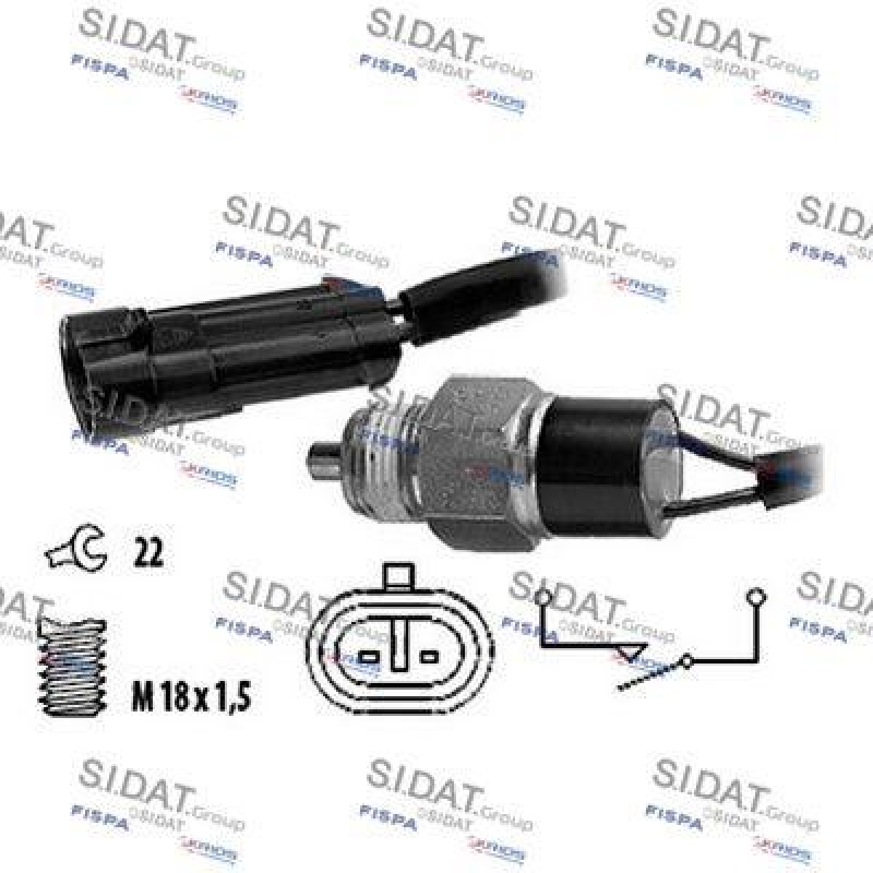 SIDAT Schalter, Rückfahrleuchte