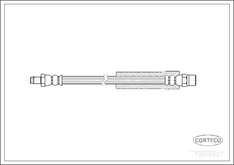 CORTECO Brake Hose