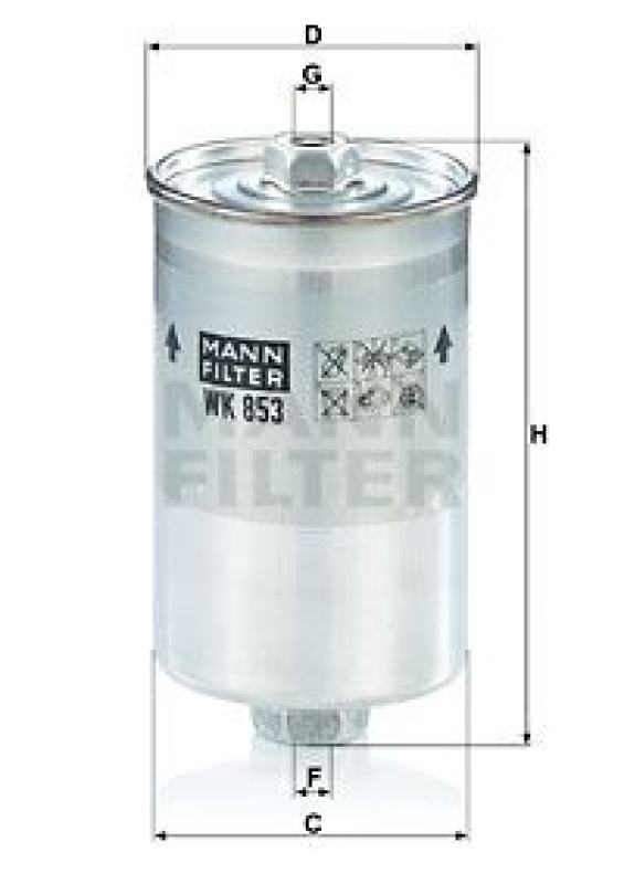 MANN-FILTER Kraftstofffilter