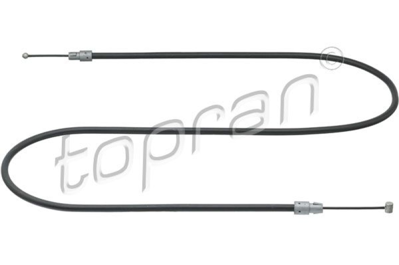 TOPRAN Cable Pull, parking brake