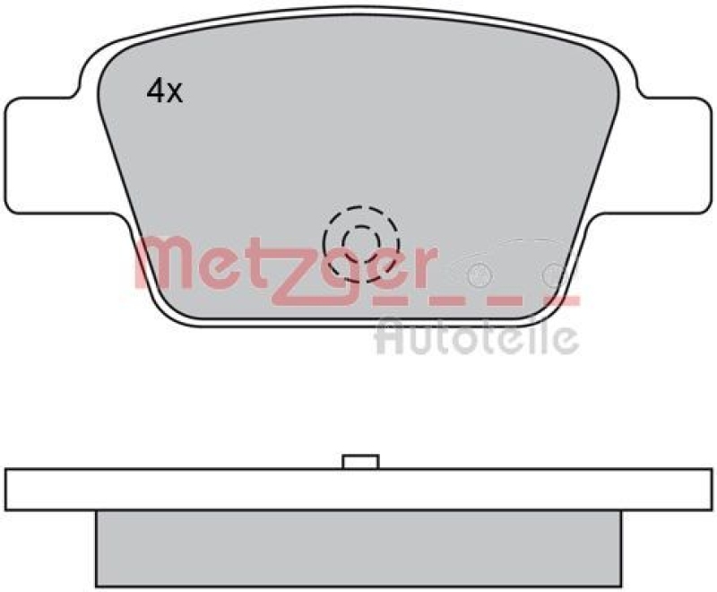 METZGER BREMSSCHEIBEN 251,5MM + METZGER BREMSBELÃ„GE passend für FIAT & LANCIA