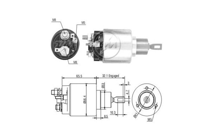 ERA Magnetschalter f&uuml;r Starter / Anlasser