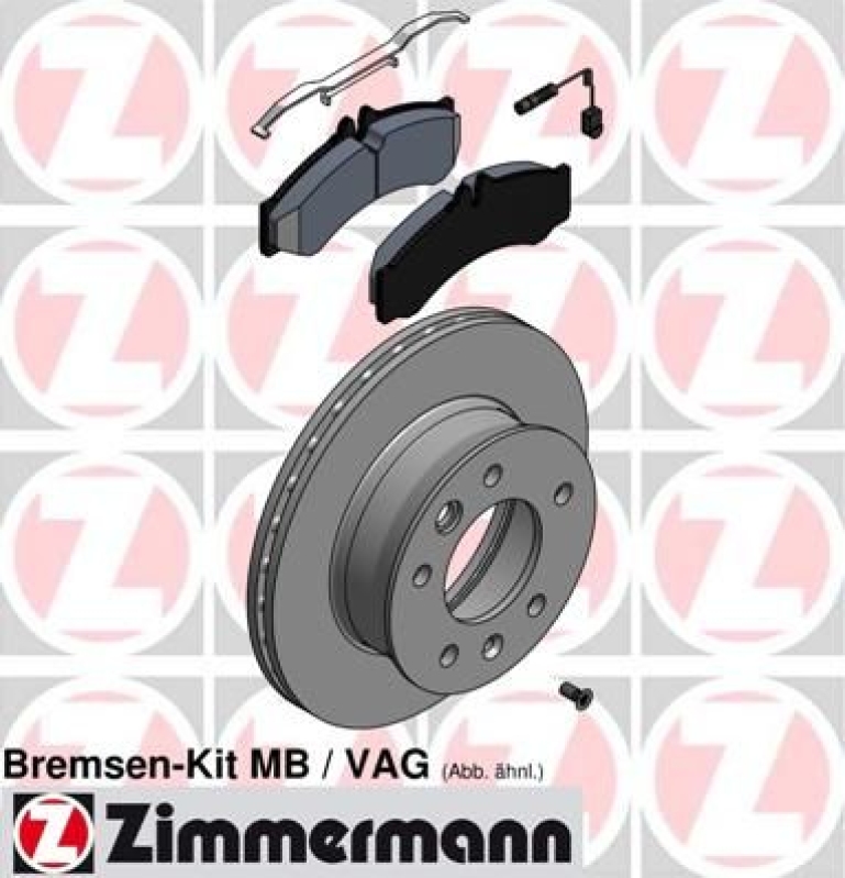 ZIMMERMANN Brake Kit, disc brake