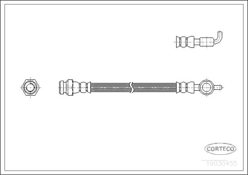 CORTECO Bremsschlauch