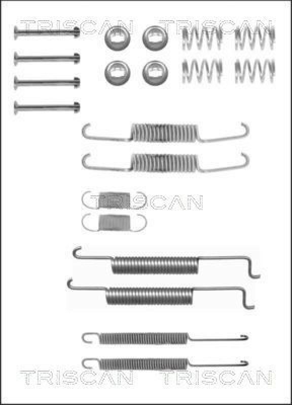 TRISCAN Accessory Kit, brake shoes