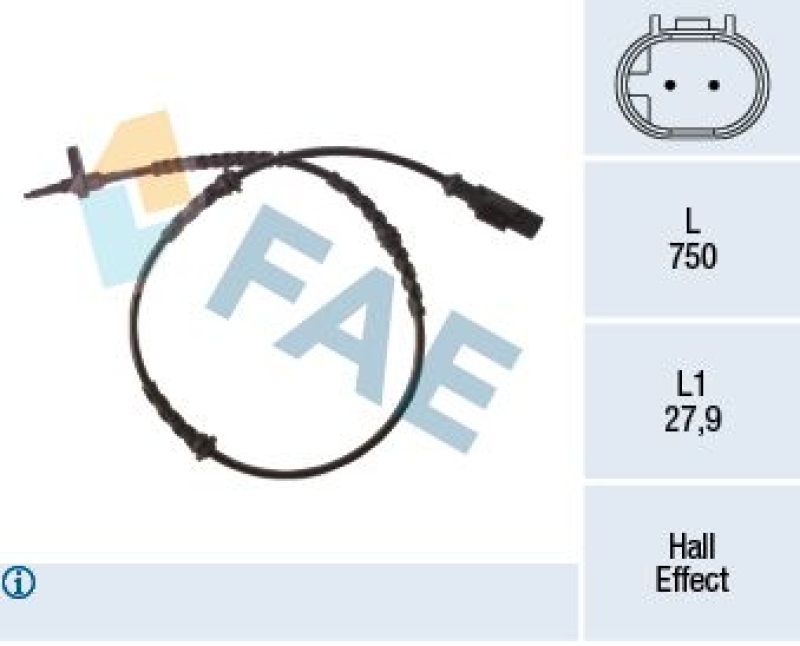 FAE Sensor, Raddrehzahl