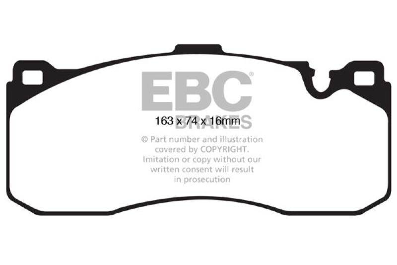 EBC Brakes Brake Pad Set, disc brake