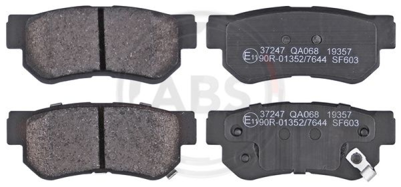 A.B.S. Brake Pad Set, disc brake