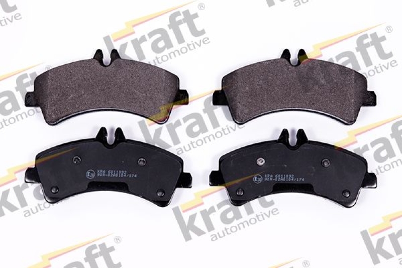 KRAFT AUTOMOTIVE Brake Pad Set, disc brake