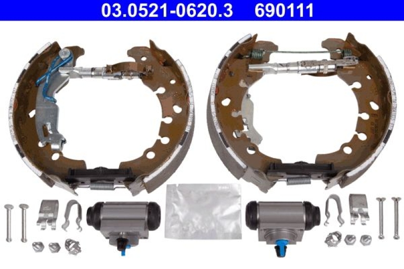 ATE Brake Shoe Set Original ATE TopKit