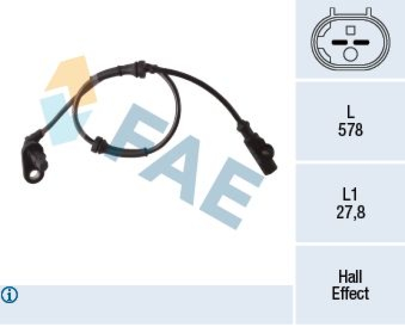 FAE Sensor, Raddrehzahl