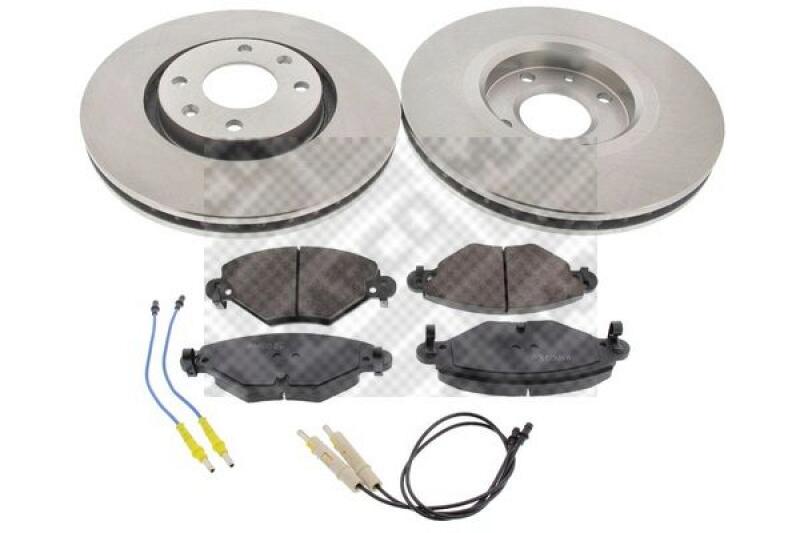 MAPCO Brake Set, disc brakes