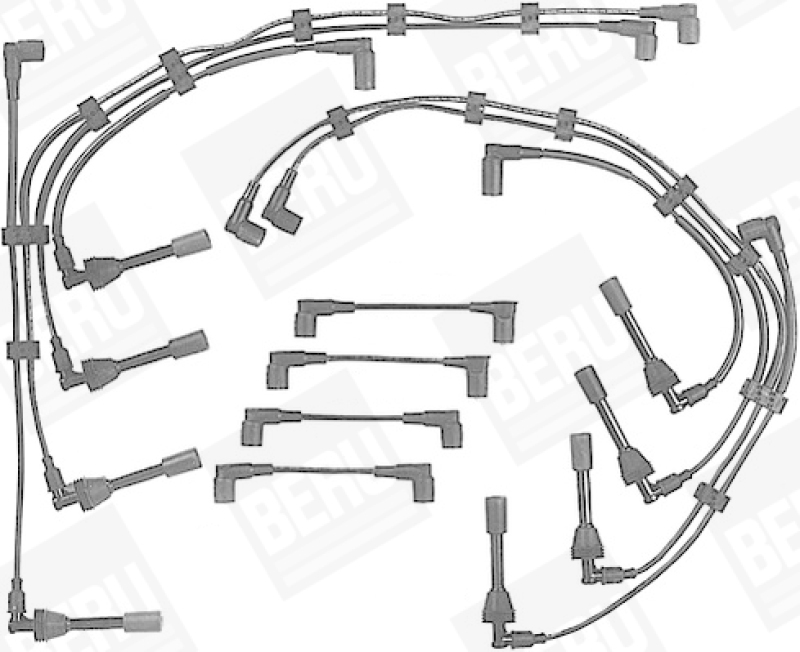 BERU by DRiV Zündleitungssatz