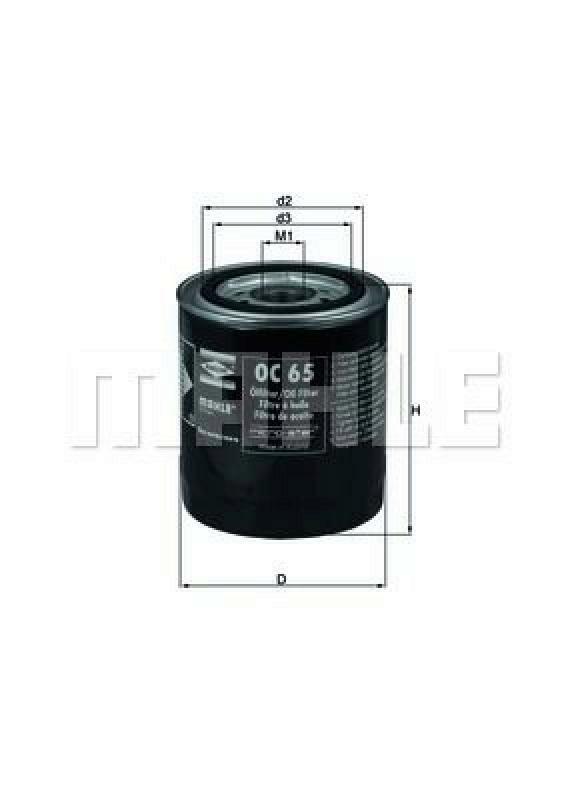 MAHLE ORIGINAL Oil Filter