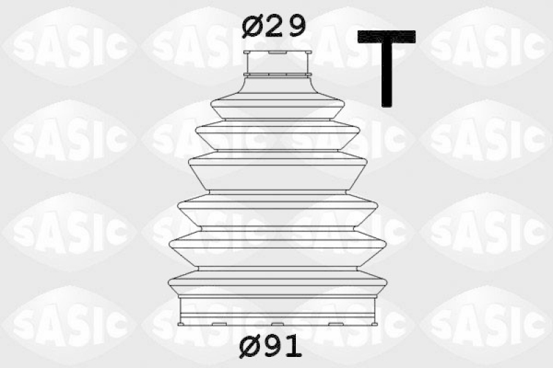 SASIC Bellow Kit, drive shaft