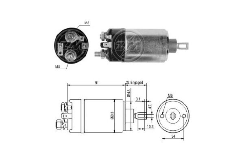 ERA Solenoid Switch, starter