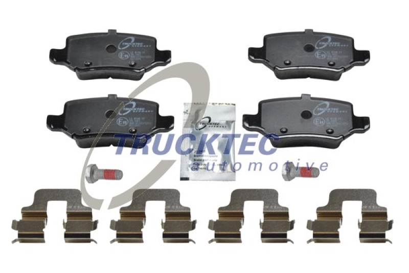 TRUCKTEC AUTOMOTIVE Brake Pad Set, disc brake