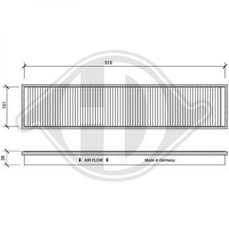 DIEDERICHS Filter, Innenraumluft DIEDERICHS Climate