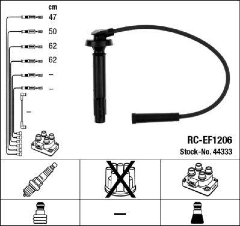 NGK Ignition Cable Kit