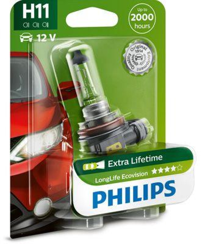 PHILIPS Glühlampe LongLife EcoVision