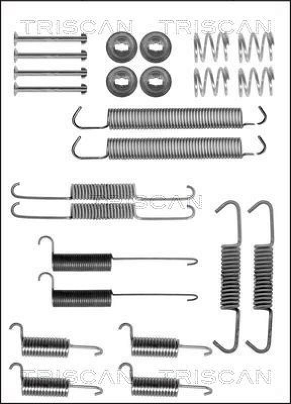 TRISCAN Accessory Kit, brake shoes