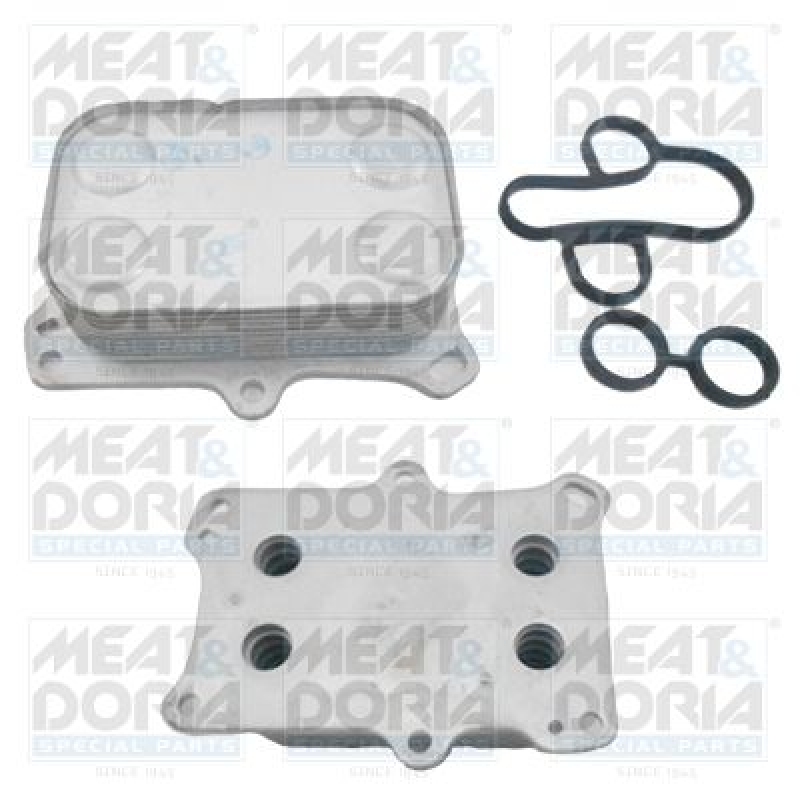 MEAT & DORIA Oil Cooler, engine oil