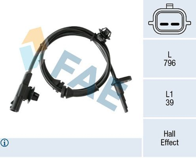 FAE Sensor, Raddrehzahl